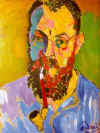 ritratto di Matisse dipinto da Derain