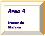 Telaio: Area 4
Brescancin Stefania
 
 
