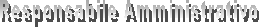 Responsabile Amministrativo