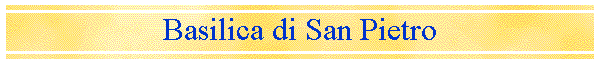 Basilica di San Pietro