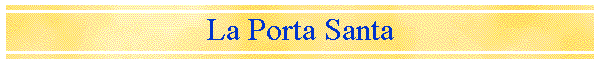 La Porta Santa